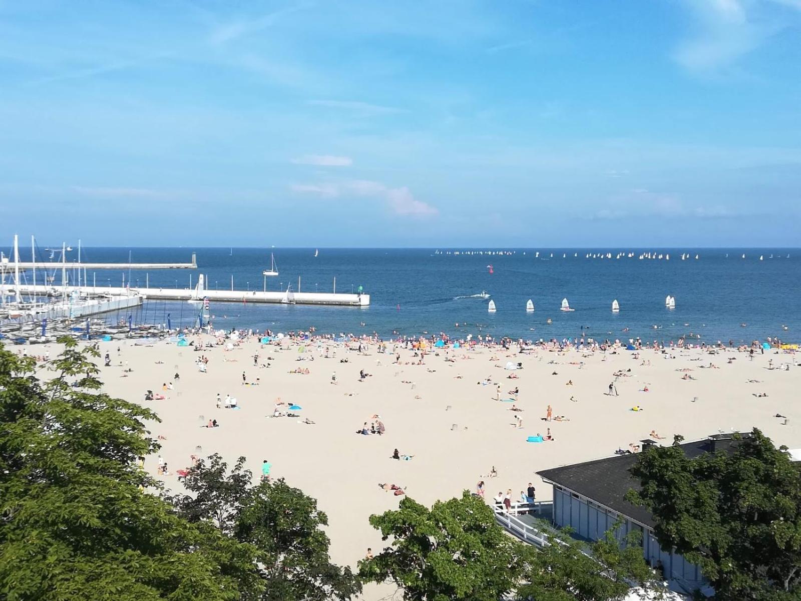 Baltic Plaza Gdynia - Maximal Apartment Bagian luar foto